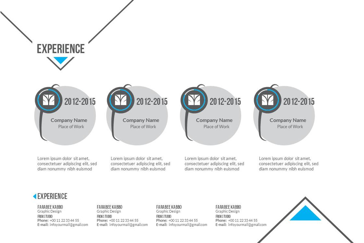 Corporate CV PowerPoint Tamplate, a Presentation Template by MRI STUDIO (Photo 6 of 8)
