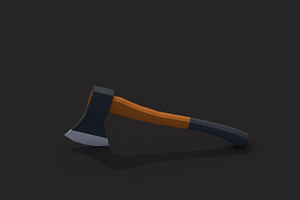 Low Poly Axe Pack