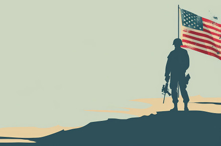 Memorial Day concept for American Fl, a Background Photo by Pixeness