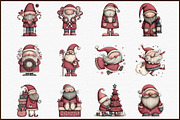 Whimsical Christmas Santa Clipart, an Illustration by Sublimation Artist (Thumbnail 3 of 6)