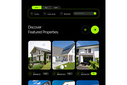 Real Estate Page UI Template, an UI Kit Template by CreativeShaper (Thumbnail 3 of 6)