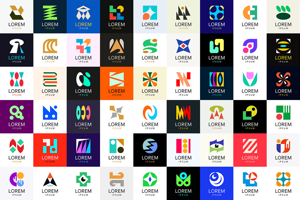 Abstract logos collection, a Graphic by NataliiaVolyk (Photo 2 of 4)