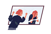 People with inner conflict concept, a Person Illustration by Good Studio (Thumbnail 3 of 7)