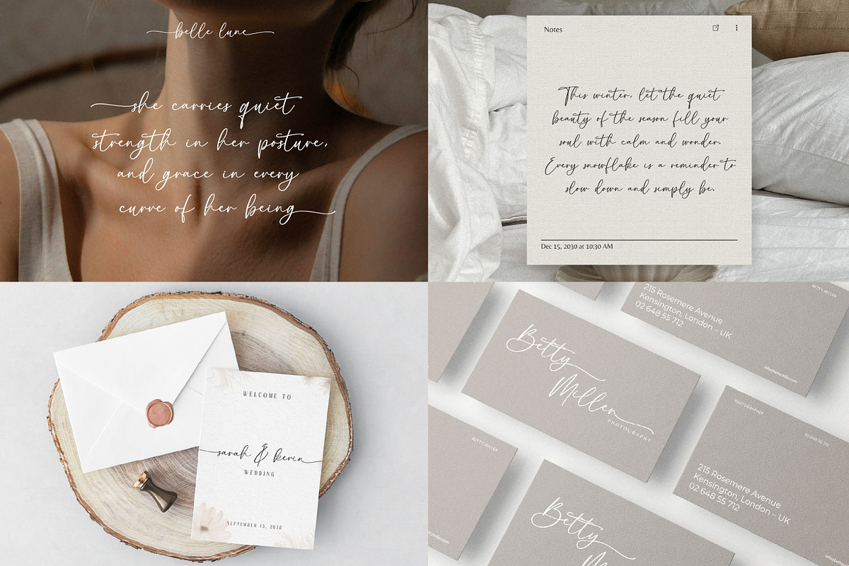 The Modern Script Font Bundle Vol. III