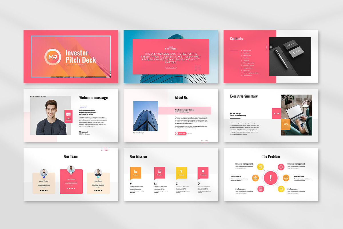Pitch Deck Presentation, a Presentation Template by KreateTribe (Photo 5 of 5)