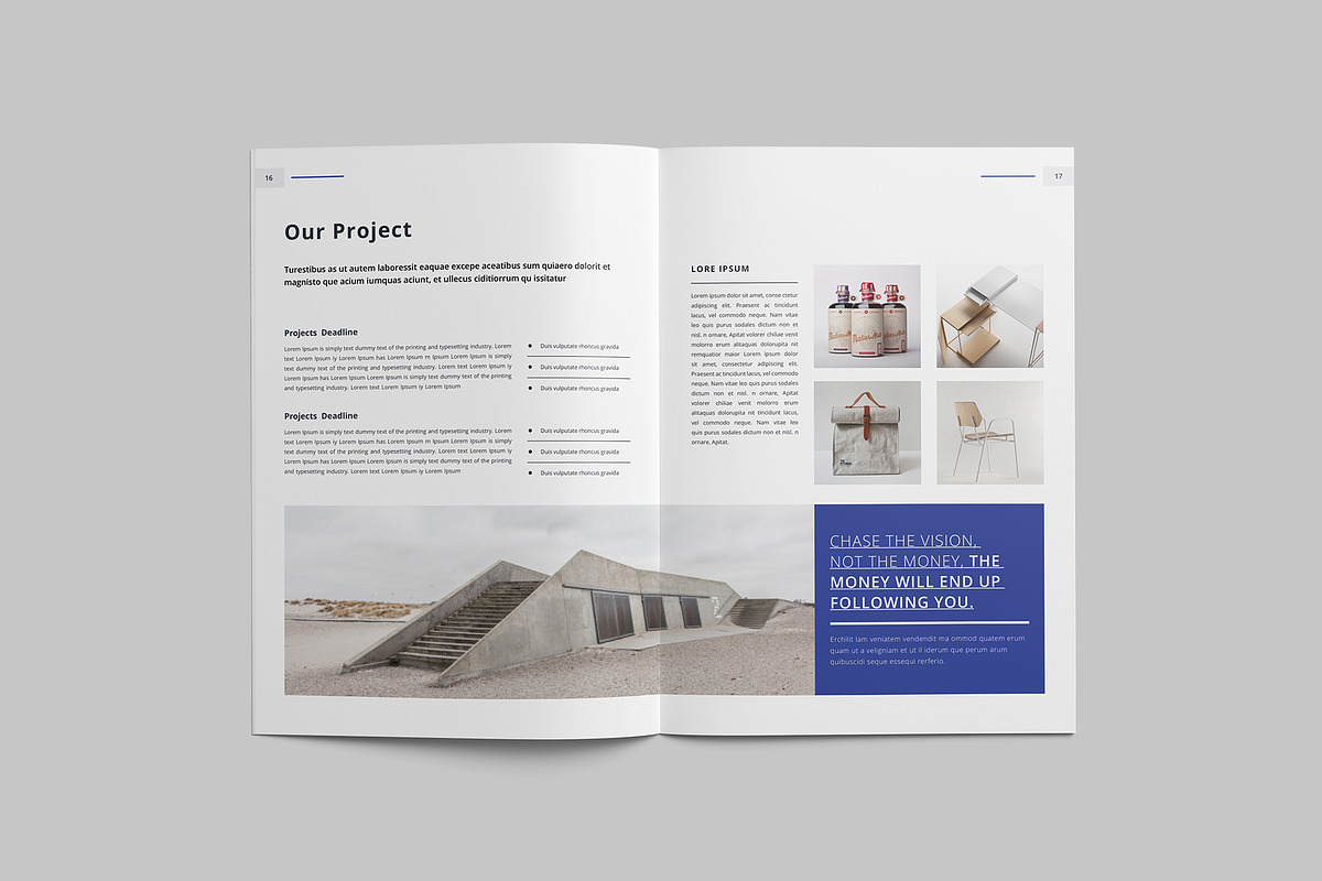 Proposal Brochure Template, a Brochure Template by Tanber Hossen (Photo 7 of 14)
