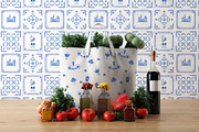 Dutch watercolor tiles and ornaments, a Decorative Illustration by ArtPavo (Thumbnail 7 of 7)
