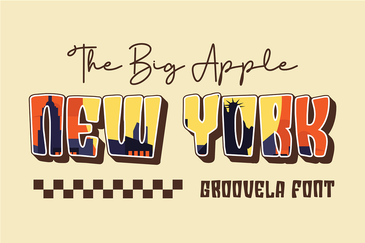 Groovela, a Sans Serif Font by ahweproject (Photo 3 of 15)