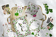 SUMMER CLOVER Watercolor Wildflowers, an Illustration by Inna Sinano (Thumbnail 7 of 17)
