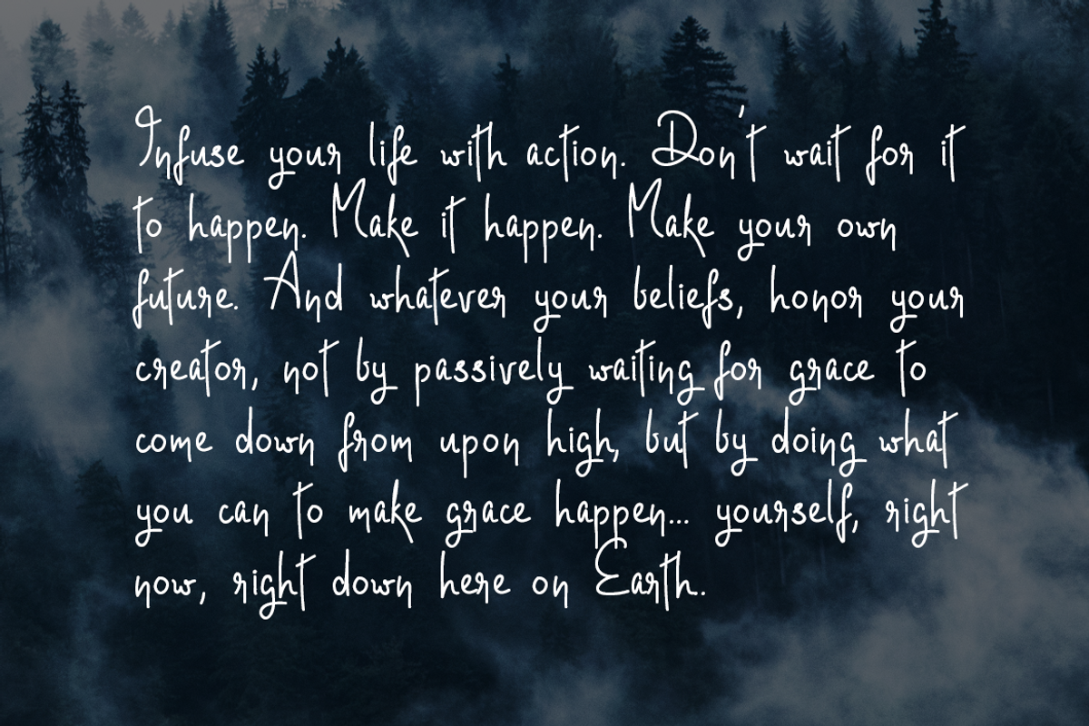 Norletta - Handwritten / Luxury Font preview 2