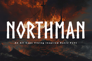 NORTHMAN, a Font by Loudoun Design Co.
