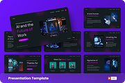 AITech - Artificial Intelligence, a Presentation Template by GraphauseProject (Thumbnail 1 of 6)
