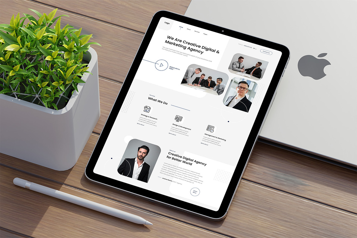 iPad Tablet Mockup Bundles, an iPad Mockup by Graphic Aesthetic (Photo 9 of 25)