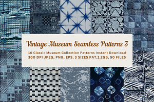 vintage fabric seamless pattern 3, a Pattern Graphic by ARTOZEN DIGITAL