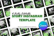 Music Instagram Template - Canva, a Social Media Template by Null Stuido (Thumbnail 2 of 3)