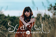 Scarlet Fantasy Lightroom Presets, an Action Add-On by Presetrain Co. (Thumbnail 1 of 5)