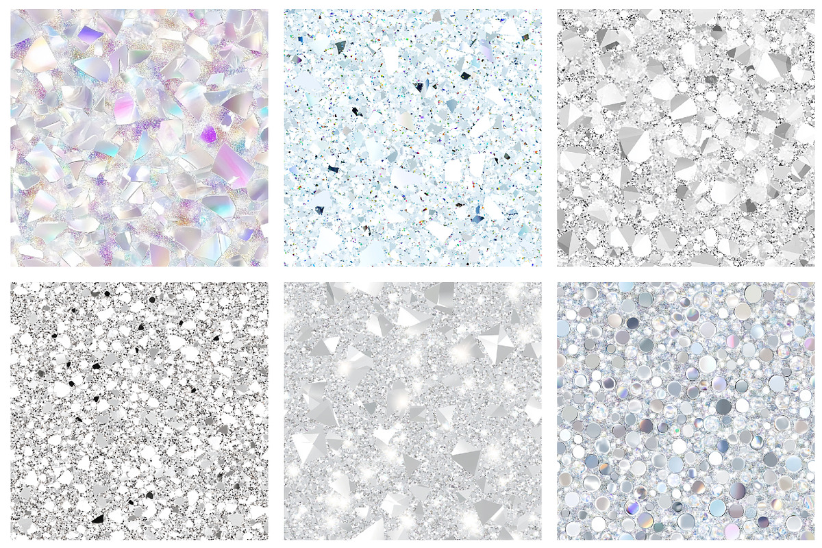 White Sparkle Large Glitter Paper, a Pattern Graphic by designcity5 (Photo 5 of 5)