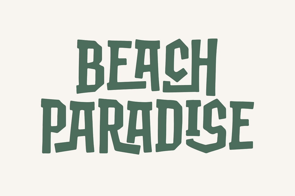 Riot Block a Block Display Font, a Slab Serif Font by Blankids Studio (Photo 3 of 10)