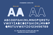 Benniter - Rough Hand Drawn Font, a Sans Serif Font by Zarma Type (Thumbnail 2 of 9)
