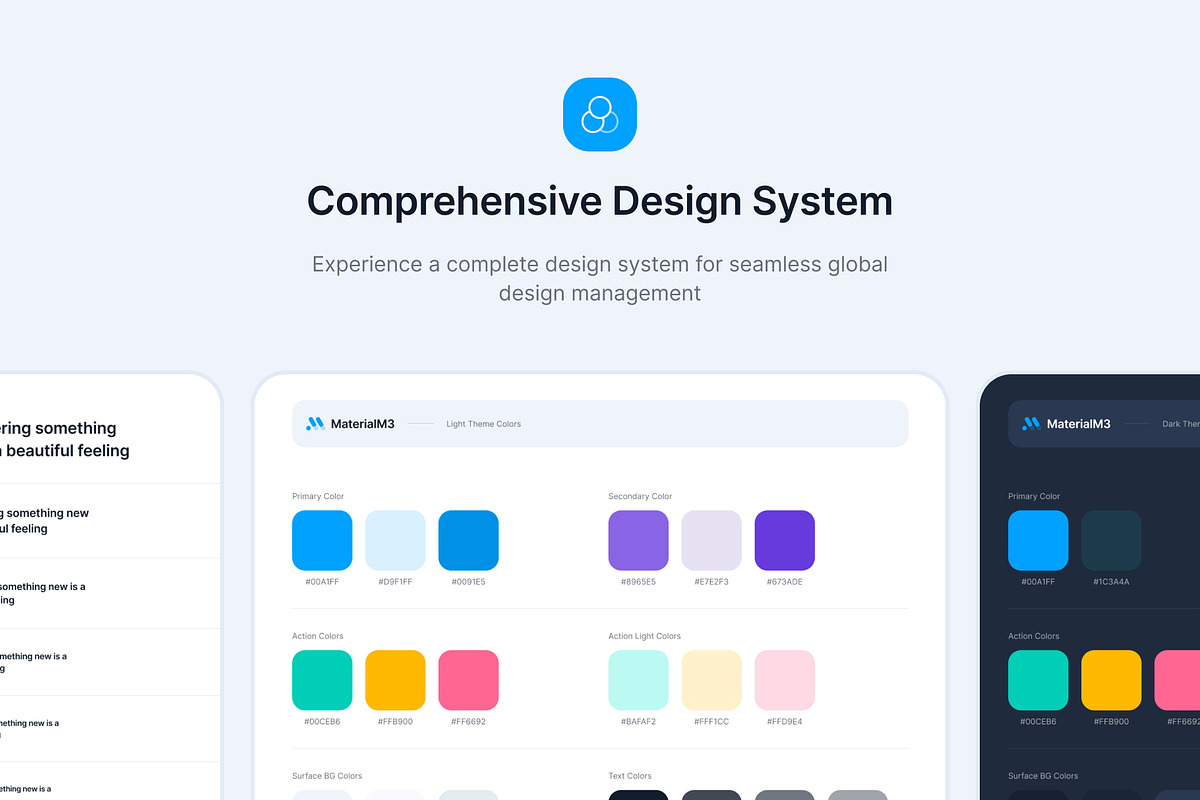 MaterialM3 - Figma Dashboard UI Kit