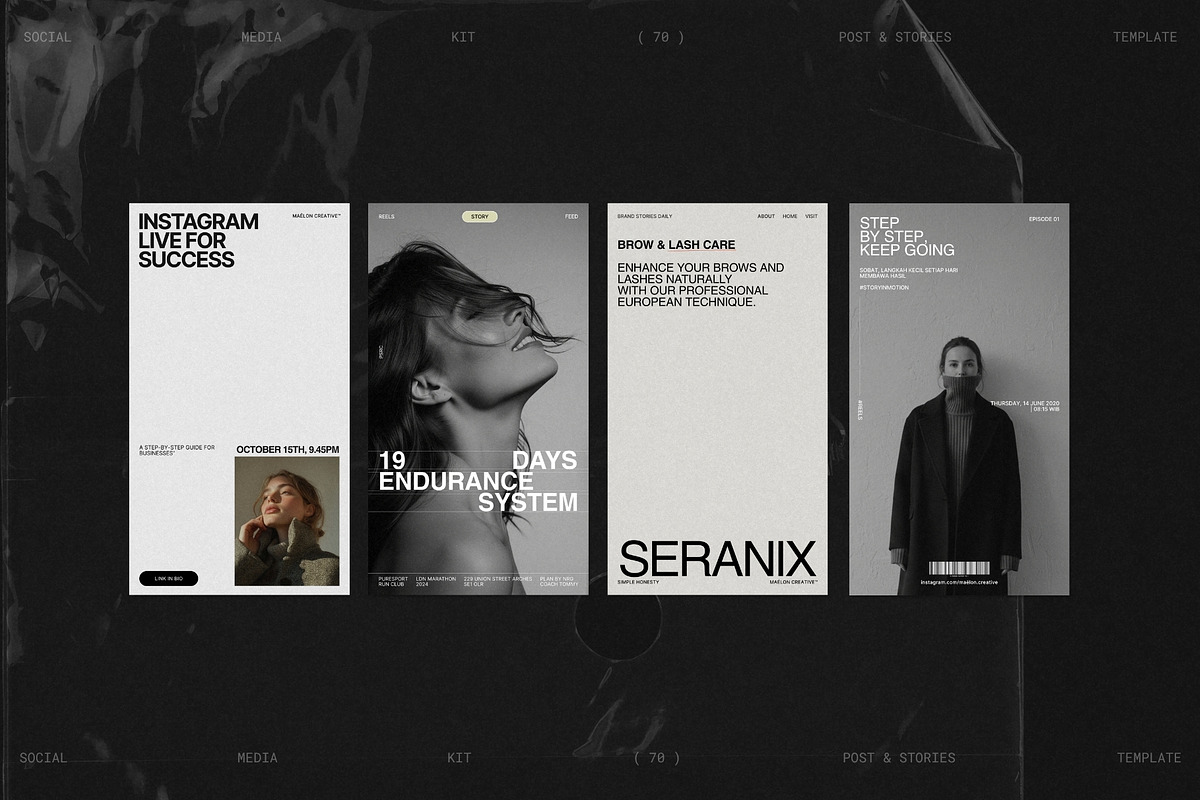 ELVO | Social Media Kit (III), a Social Media Template by Prapti Design (Photo 8 of 10)