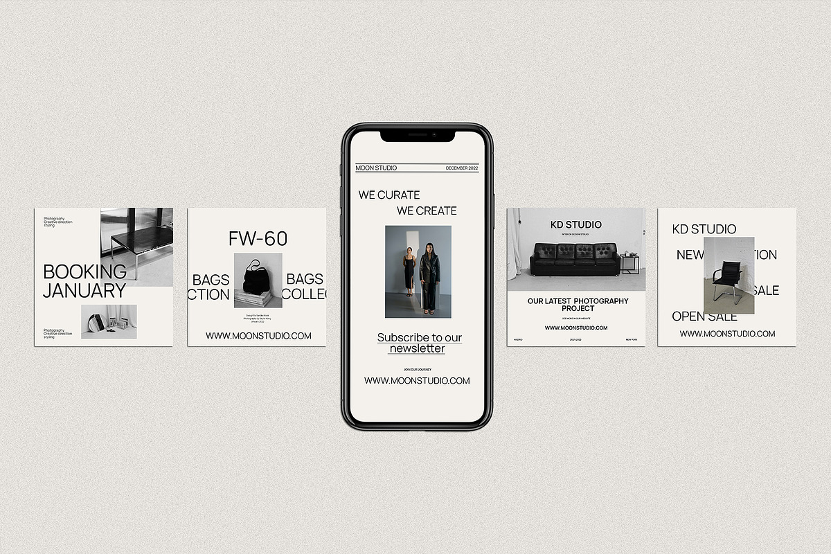 Social Media Template - Instagram, a Social Media Template by Replika Machine (Photo 4 of 9)
