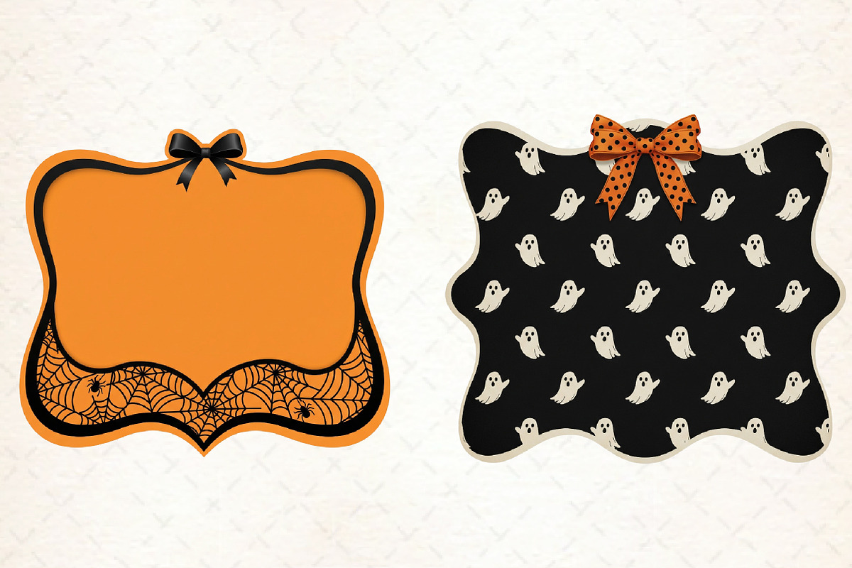 Coquette Halloween Frame Sublimation, an Illustration by Libby Wishes (Photo 3 of 6)