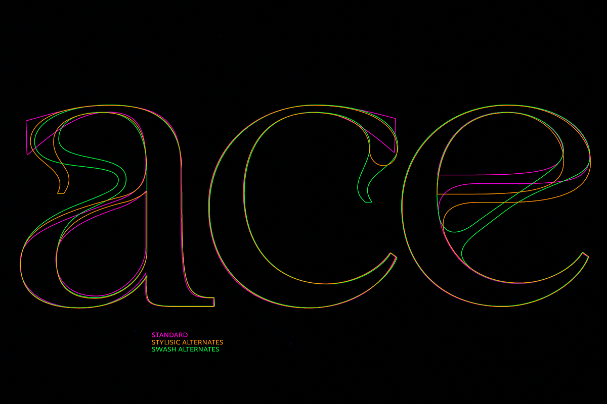 Ark - Psychedelic Art Nouveau Serif, a Serif Font by Fenotype (Photo 3 of 13)