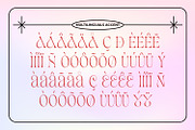 Starcheers - Unique Display, a Serif Font by Mokatype Studio (Thumbnail 9 of 10)
