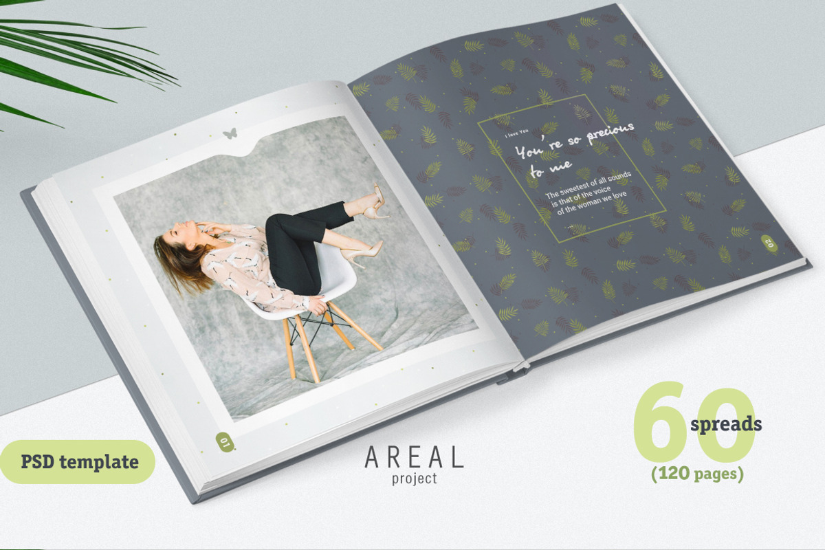 3 in 1 / Photo Album Template Bundle, a Stationery Template by ArealPro (Photo 10 of 10)