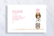 Cute Kid Birthday Invitation Card, an Invitation Template by stockhype (Thumbnail 1 of 2)