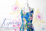 Tropicana | Vector patterns, a Pattern Graphic by Tanya Vollar (Thumbnail 8 of 10)