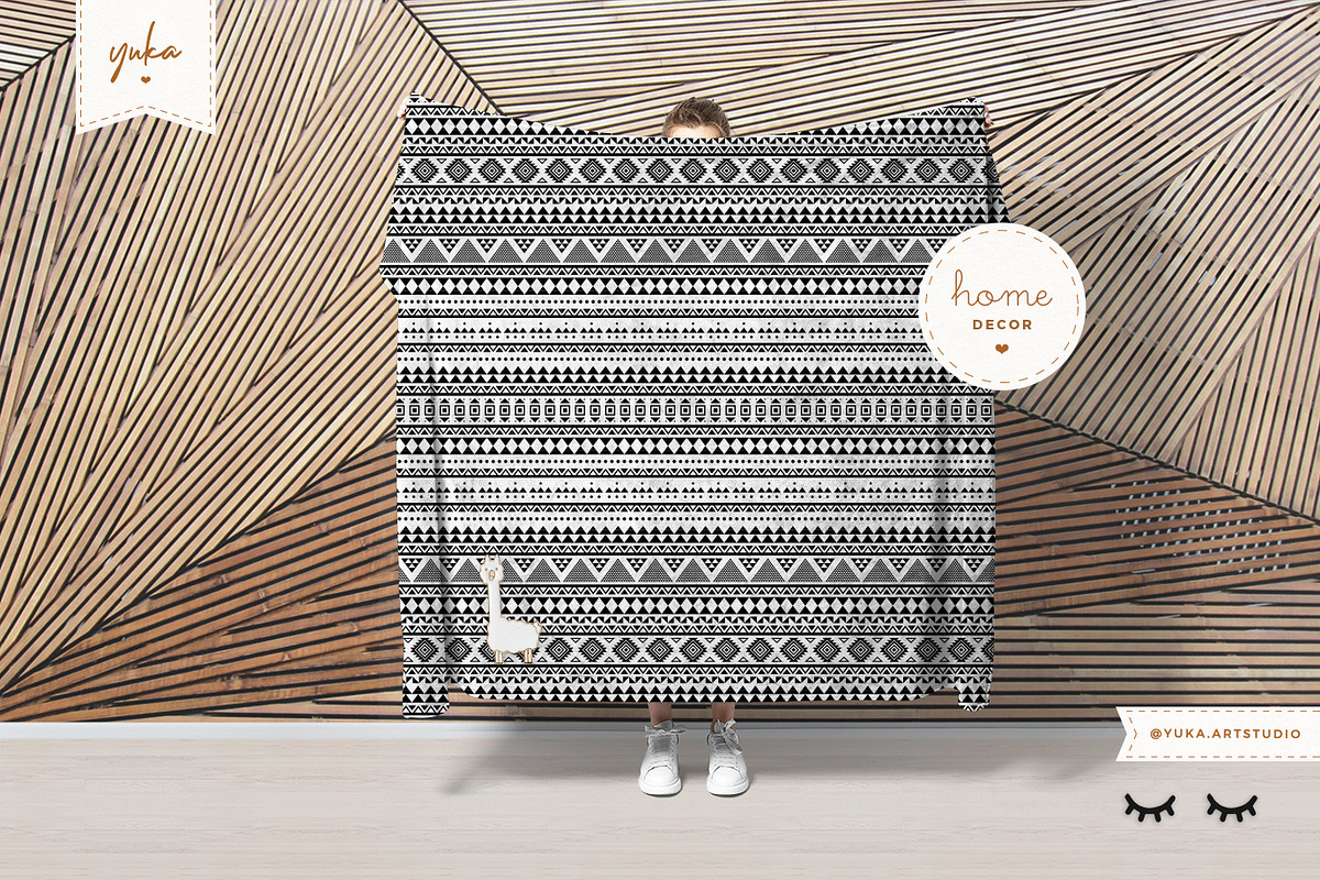 Aztec Pattern • • BUNDLE, a Pattern Graphic by Yuka Baby (Photo 8 of 9)