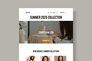 Modern Fashion Email Newsletter, an UI Kit Template by MightyDesign (Thumbnail 2 of 9)