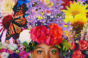 Pride Glitch Floral Collage Kit, an Object Graphic by Neon Wild (Thumbnail 12 of 12)
