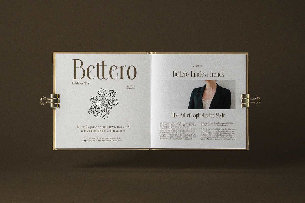 Raglien Modern Serif Font, a Serif Font by Perfectype (Photo 7 of 8)