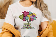 Whimsical Valentines Day Heart Tree, an Illustration by SVGArt (Thumbnail 4 of 8)