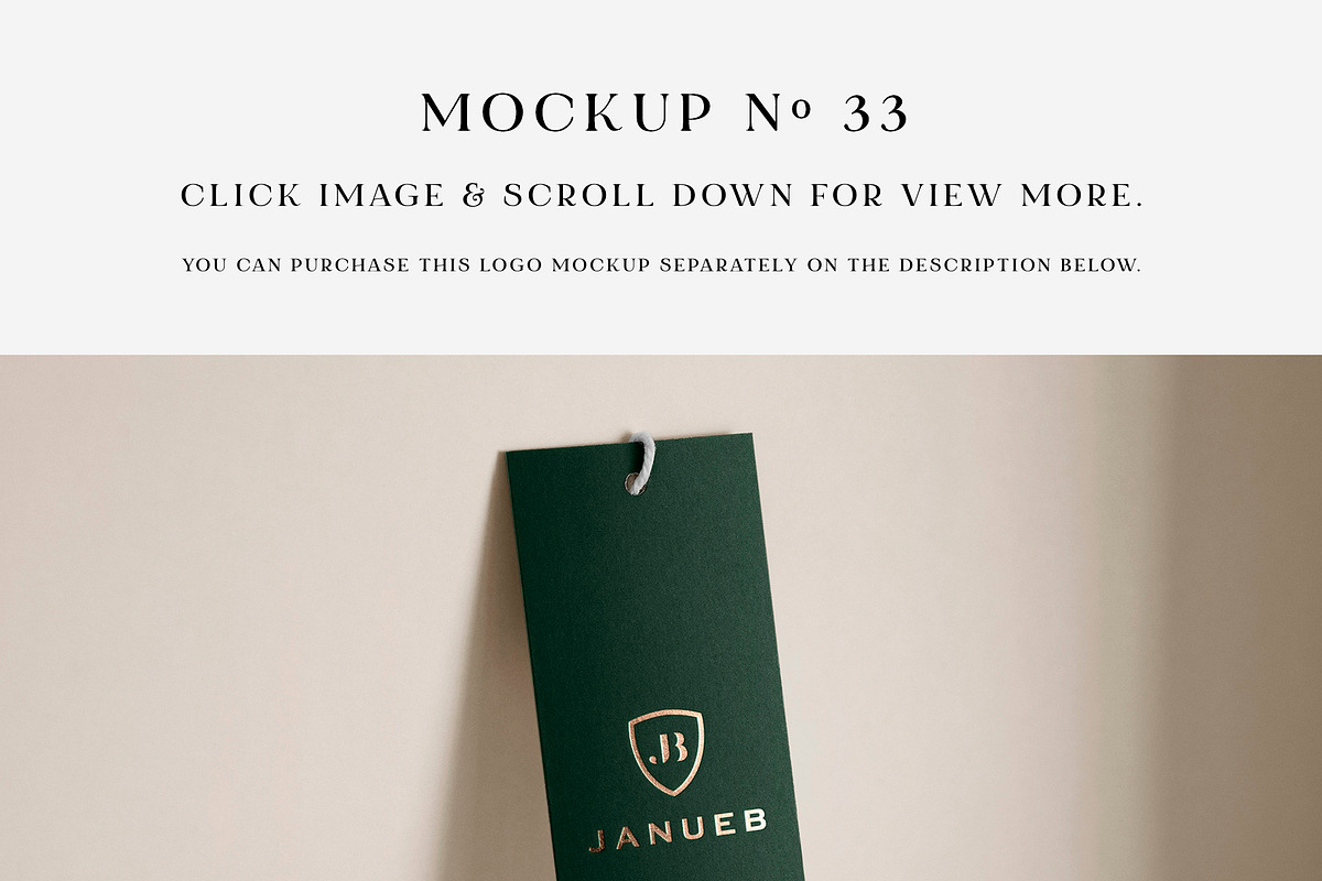50 Logo Mockup Branding Bundle - V4, an Advertising Mockup by Asylab (Photo 38 of 56)