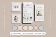 Baby Clothing Instagram Templates, a Social Media Template by NoheaDesignShop (Thumbnail 3 of 11)