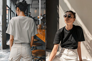 Prompt for t-shirt mockup, a Beauty & Fashion Photo by AS Studio (Thumbnail 11 of 12)