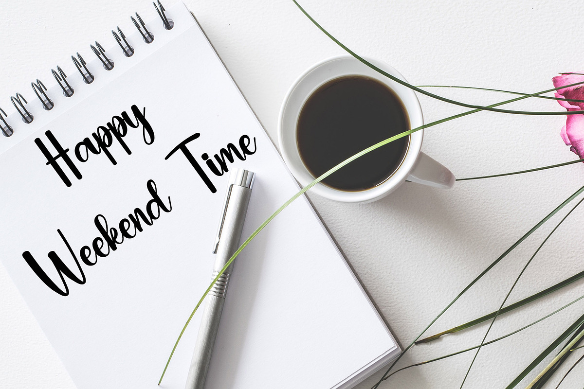 Morning Vibes, a Handwritten Font by InermediaSTUDIO (Photo 6 of 7)