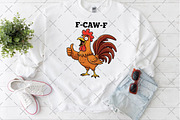 F-Caw-F Chicken Png Rooster Farm, an Illustration by Craft Nest (Thumbnail 6 of 6)