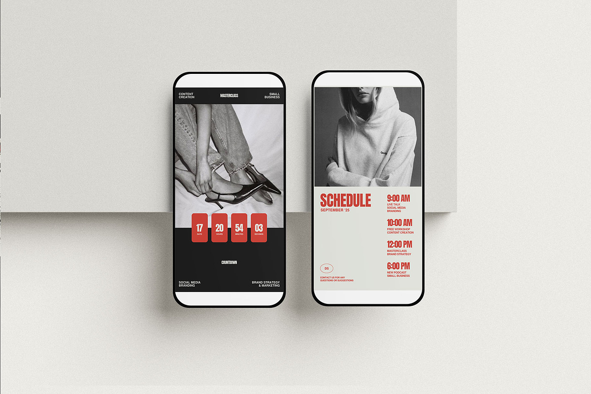 RED | Instagram Template - Stories, a Social Media Template by Moscovita Studio (Photo 11 of 18)