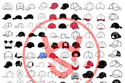 Baseball Cap SVG Baseball Cap Vector, an Object Illustration by ARTify Illustrations (Thumbnail 3 of 4)