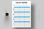 Soap Notes Template, a Stationery Template by MightyDesign (Thumbnail 1 of 8)
