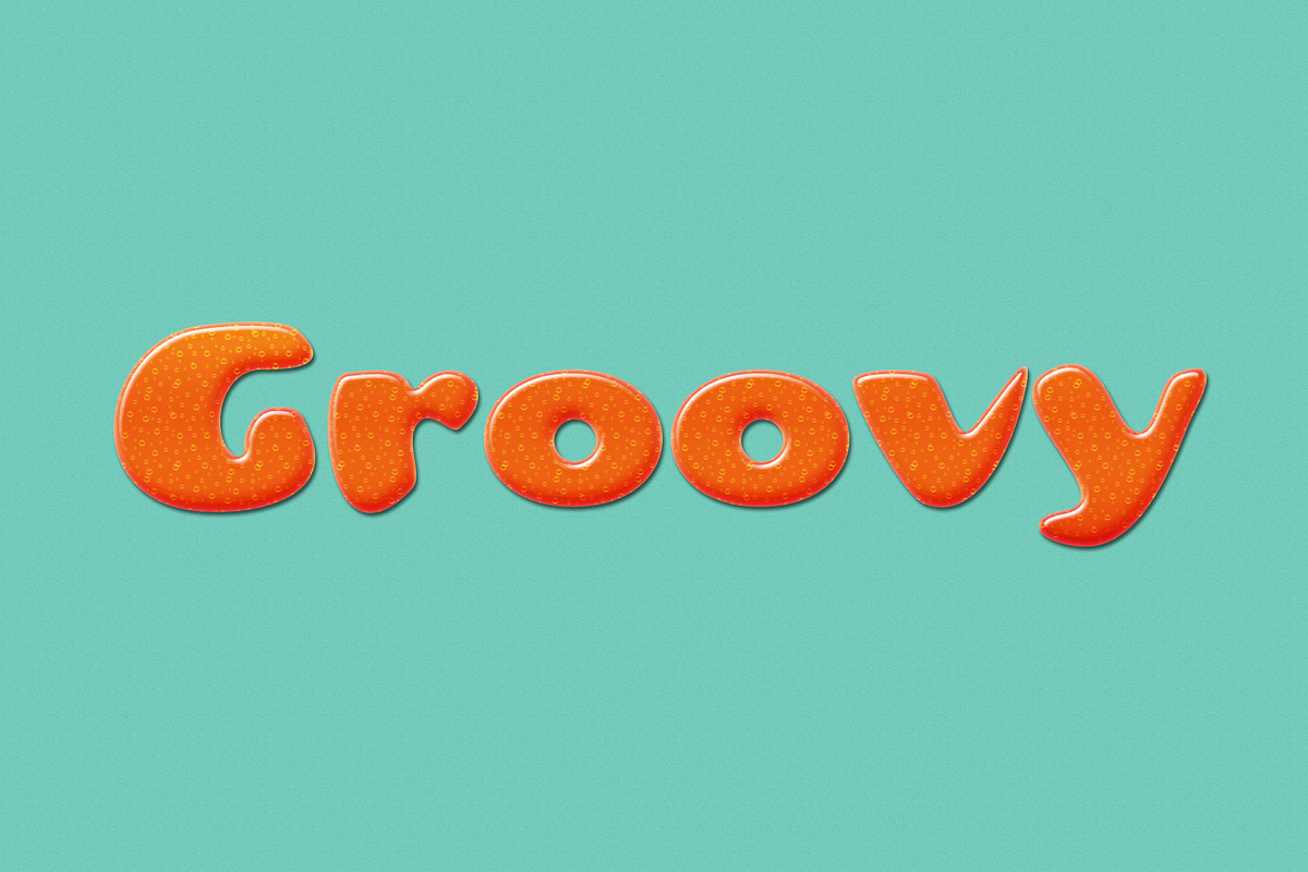 Groovy Disco 70s Font, a Font by vladocar (Photo 5 of 6)