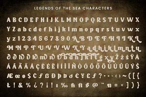 Legends Of The Sea - Rounded Vintage