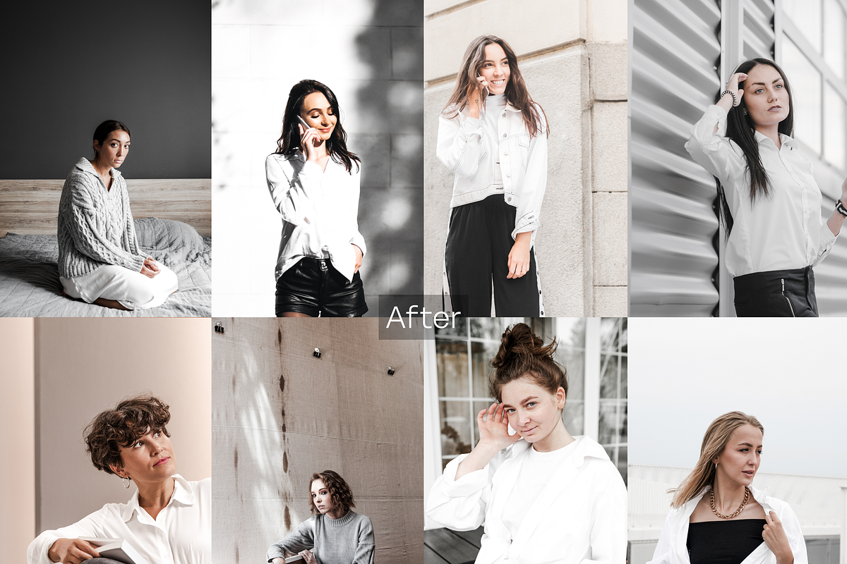 15 White Gray Lightroom Presets, a Preset Add-On by RamsaGraphi (Photo 3 of 9)