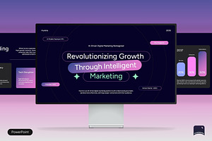 Digital Marketing Pitch Deck, a Presentation Template by Claymoon Lab
