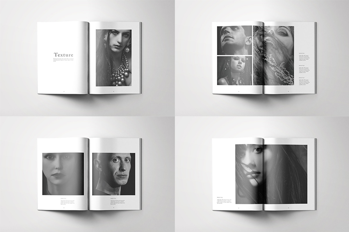 Photo Album Template, a Magazine Template by Bookrak Graphic Design (Photo 4 of 8)